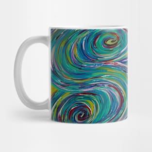 S Abstract Painting Mug